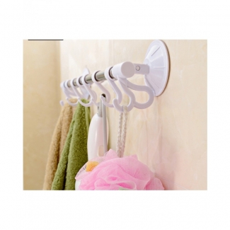 Hanging Rod Hook with Vacuum Suction Cup for Towel Storage, No Drilling Needed Price in Pakistan | LAPTAB