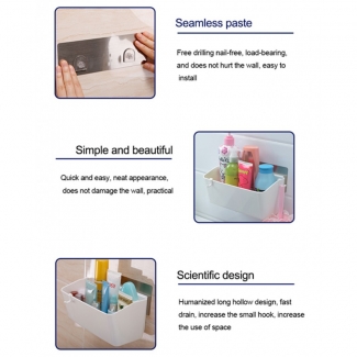 Multi Function Storage Rack with Reusable Magic Sticker for Smooth Surfaces Price in Pakistan | LAPTAB