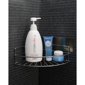 Removable Corner Shelf With Magic Sticker