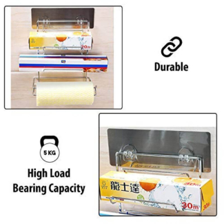 Removable Preservative Film Storage Shelf for Smooth Surfaces, No Drilling Needed Price in Pakistan | LAPTAB