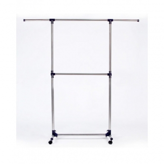 Single-Pole Clothes Rack Blue with Strong Metal Frame for Heavy Loads and Stability Price in Pakistan | LAPTAB