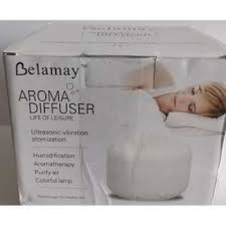 Belamay Aroma Diffuser Ultrasonic Essential Oil Humidifier 300ml with Durable Plastic Shelves Price in Pakistan | LAPTAB