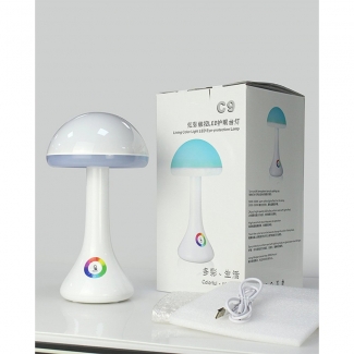 Lovely Mushroom LED Desk Lamp with Touch Sensor, Rechargeable, Soft Light Price in Pakistan | LAPTAB
