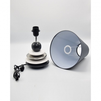 Side Table Ceramic Lamps with Grey Plates, Smooth Finish and High Heat Resistance Price in Pakistan | LAPTAB