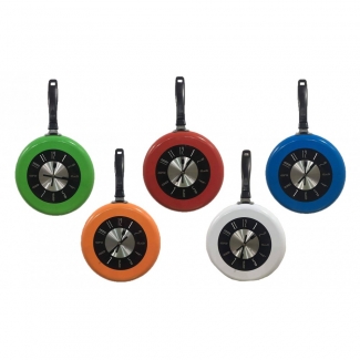Frying Pan Large Round Wall Clock for Kitchen, Living Room, Office, Conference Room Price in Pakistan | LAPTAB
