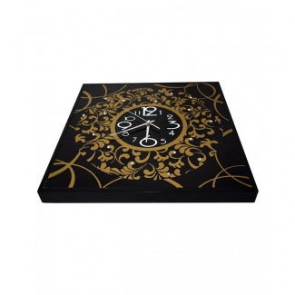 Modern Funky Black Brown Wall Clock ? Functional and Decorative Timepiece Price in Pakistan | LAPTAB