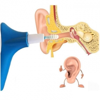 Ear Wax Cleaner with Replaceable Tips for Infants, Children & Adults, Safe Design Price in Pakistan | LAPTAB
