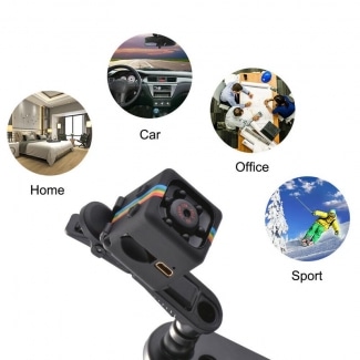 SQ11 Mini HD 1080P Night Vision Hidden Spy Camera with 100-Minute Battery Price in Pakistan | LAPTAB