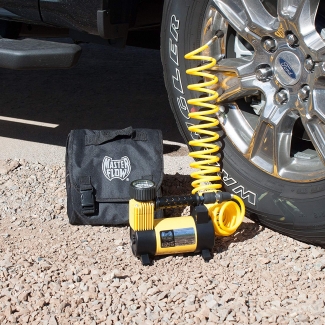 Cyclone Heavy Duty Air Compressor 12V Portable 150 PSI with Pressure Gauge and Storage Bag Price in Pakistan | LAPTAB