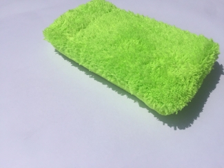 Car Care Microfiber Wash & Dry Cleaning Sponge Pad with Silicone Brush for Multi-Use Price in Pakistan | LAPTAB