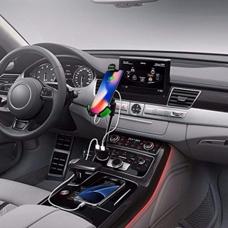 Car Charger Holder Cradle Mount with 2 USB Ports and Flexible Gooseneck for Smartphones Price in Pakistan | LAPTAB