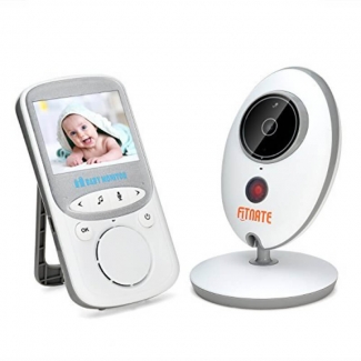 Baby Monitor Digital Camera with Night Vision, Temperature Monitor, Two-Way Talk, and Remote Lullabies