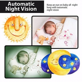 Baby Monitor Digital Camera with Night Vision, Temperature Monitor, Two-Way Talk, and Remote Lullabies Price in Pakistan | LAPTAB