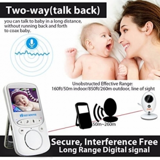 Baby Monitor Digital Camera with Night Vision, Temperature Monitor, Two-Way Talk, and Remote Lullabies Price in Pakistan | LAPTAB