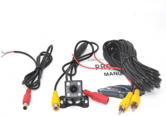 Waterproof 4 LED Night Vision Car CCD Rear View Camera with 120? Wide Angle Price in Pakistan | LAPTAB
