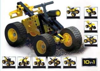 SCIENCE Mini Constructions LED Quad Science Toy with 3 Kits to Build 10 Models Price in Pakistan | LAPTAB