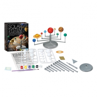 4M Solar System Planetarium Science Toy Kit with Glow Paint, Chart, and Quiz for Kids 8+ Price in Pakistan | LAPTAB
