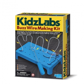 4M KidzLabs Buzz Wire Making Kit ? Educational Science Toy for Learning Circuits