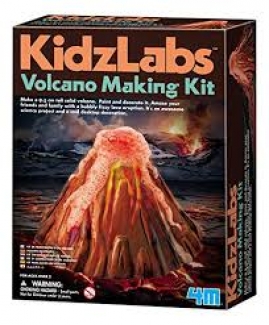 4M-Kidz Labs Volcano Making Kit ? Hands-On Science Toy for Ages 8+