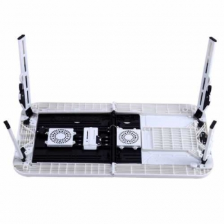 E-Table Portable Laptop Table with Adjustable Height, Cooling Fans, and Accessories Price in Pakistan | LAPTAB