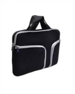 Neoprene Handle Sleeve For Laptop 15.6 Inch - Black