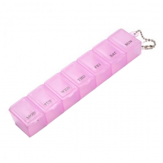 7 Days Weekly Tablet Pill Medicine Box