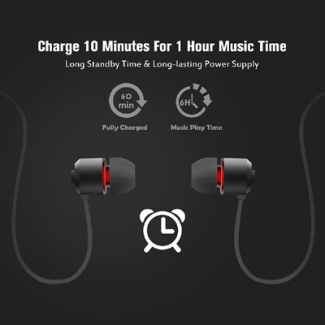 Remax RB-S6 Sports Neckband Wireless Bluetooth Headset V4.1 Black Price in Pakistan | LAPTAB