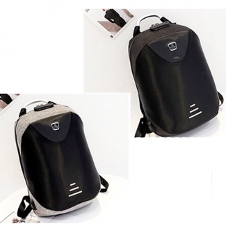 Antitheft Bag with Built-in Lock B03, Spacious Interior, 2 Color Options Price in Pakistan | LAPTAB