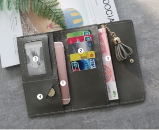Wonder Wallet G03 Minimalistic Clutch Wallet with Spacious Interior for Phone and Cards Price in Pakistan | LAPTAB