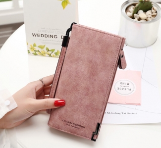 Porter Wonder Women?s Wallet with Metallic Clip, Zipper Clutch, Spacious Compartments Price in Pakistan | LAPTAB