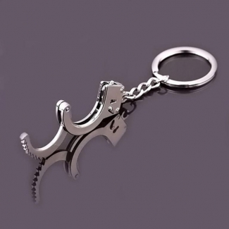 New Arrival Mini Handcuff Key Ring Durable Zinc Alloy Unique Design Price in Pakistan | LAPTAB
