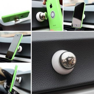 Plating Universal Magnetic Car Mount Phone Holder, 360? Rotatable, Compact and Lightweight Price in Pakistan | LAPTAB