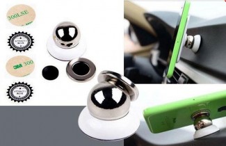 Plating Universal Magnetic Car Mount Phone Holder, 360? Rotatable, Compact and Lightweight Price in Pakistan | LAPTAB