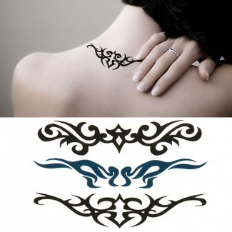Neck Waist Skin Decoration Waterproof Temporary Tattoo