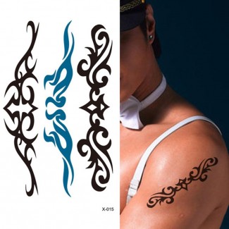 Waterproof Temporary Tattoo for Neck and Waist Skin Decoration 10x6cm Price in Pakistan | LAPTAB