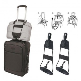 Travel Bag Strap with Bungee for Wheeled Luggage Handles, Single or Double Pole Price in Pakistan | LAPTAB