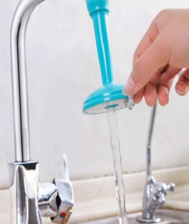 Multi-Function Adjustable Plastic Tap Water Shower with Filter and Tap Adjuster