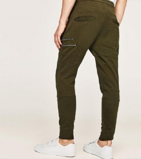 Men's Basic Fit Jogging-Style Trousers with Stretch Waist and Side Pockets Price in Pakistan | LAPTAB
