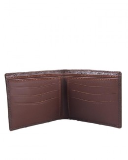 Dark Brown Leather Wallet For Men