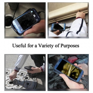 WIFI Endoscope 8mm Inspection Snake Camera with 30ft Waterproof Cable and LED Lights, Compatible with iOS, Android, Windows, Mac Price in Pakistan | LAPTAB
