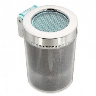 Type-R Silver LED Car Ashtray with Multicolor RGB Light and Airtight Seal Price in Pakistan | LAPTAB