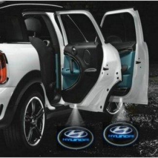 Hyundai Logo Light for 2 Car Doors, Waterproof, Easy Install, Universal Fit Price in Pakistan | LAPTAB