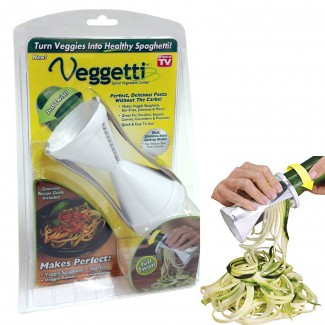 Spiral Vegetable Cutter - White
