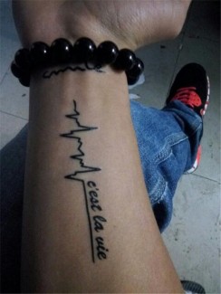 Pack of 3 Flash Waterproof Temporary Tattoo