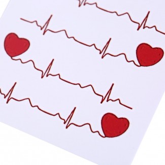 ECG Temporary Tattoo Men And Women