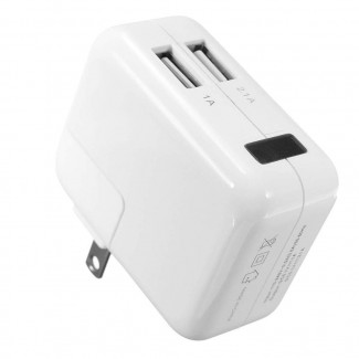 HD USB WiFi Spy Camera Wall Charger with 1080P Video, Motion Detection, Loop Recording