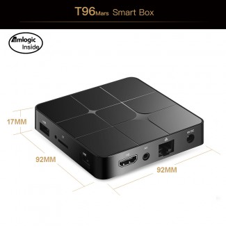 T96 Pro Mars Android 7.1.2 TV Box Quad Core 2GB RAM 16GB ROM 4K UHD Output Price in Pakistan | LAPTAB