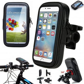 Smartphone Weather Resistant Bike Mount with 360-Degree Rotation for Standard Phones Price in Pakistan | LAPTAB