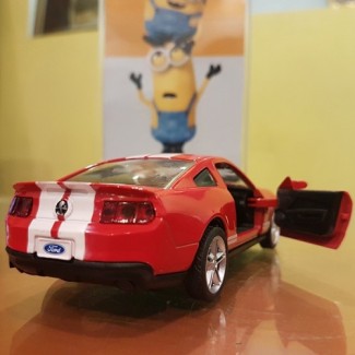 MZ Ford Mustang 1:32 Scale Pullback Model Car with Lights and Opening Doors, Hood, Trunk Price in Pakistan | LAPTAB