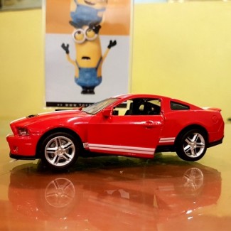MZ Ford Mustang 1:32 Scale Pullback Model Car with Lights and Opening Doors, Hood, Trunk Price in Pakistan | LAPTAB